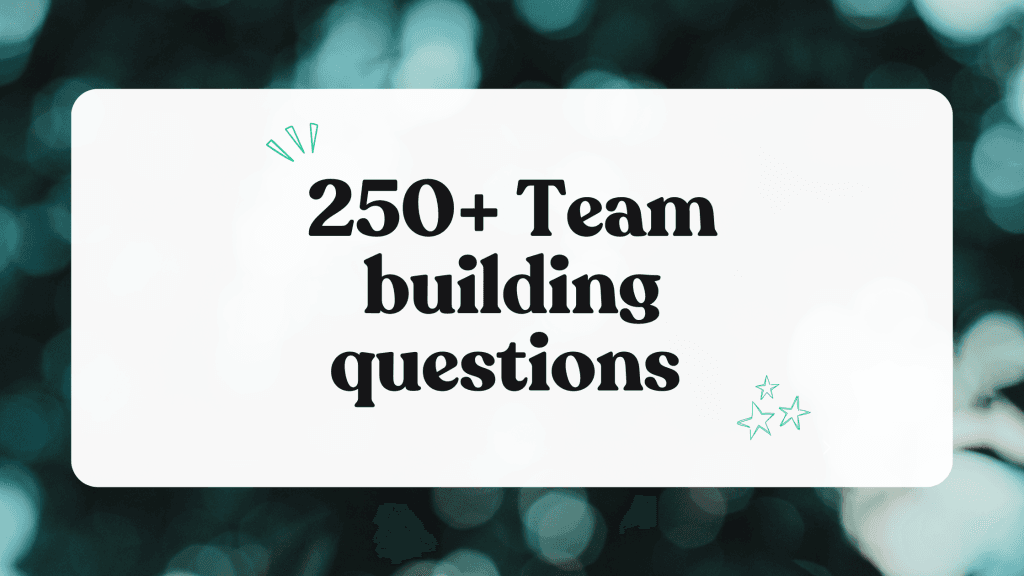 team building questions