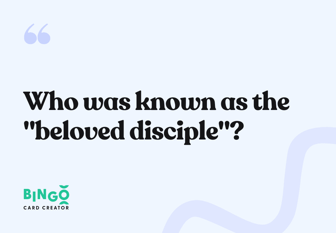 beloved disciple