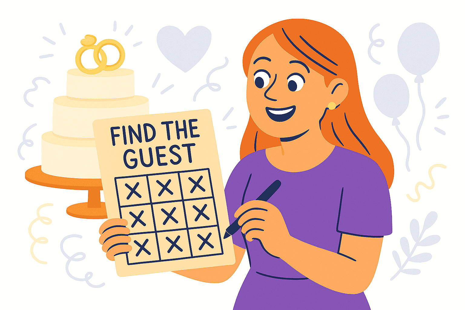 find the guest